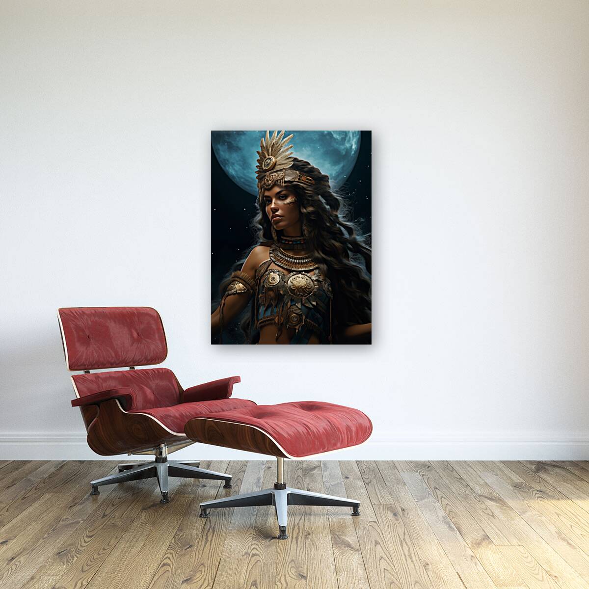 WARRIOR MOON ATTENTIVE Reproduction