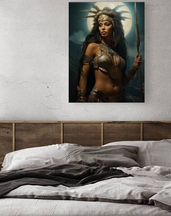 WARRIOR MOON COMBATIVE 2 by CACUM ART