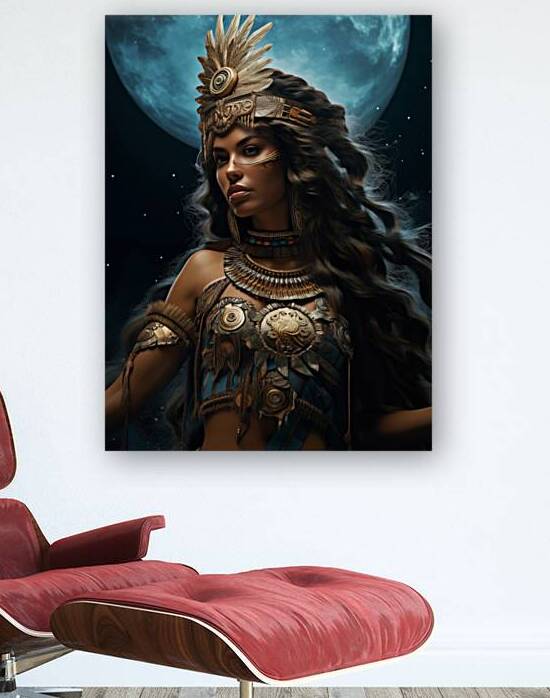 WARRIOR MOON ATTENTIVE Reproduction