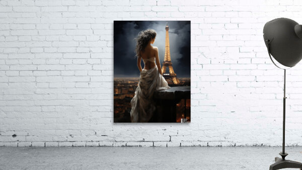 TORRE EIFEEL AND MOON Wall Preview