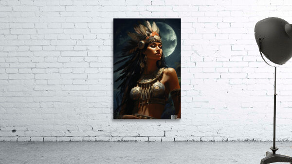 WARRIOR MOON COMBATIVE Wall Preview