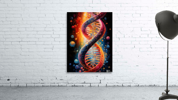 DNA DOUBLE HELIX Wall Preview