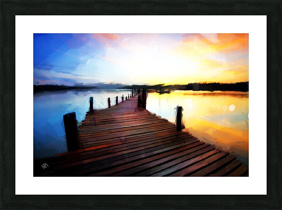 Escape Picture Frame print