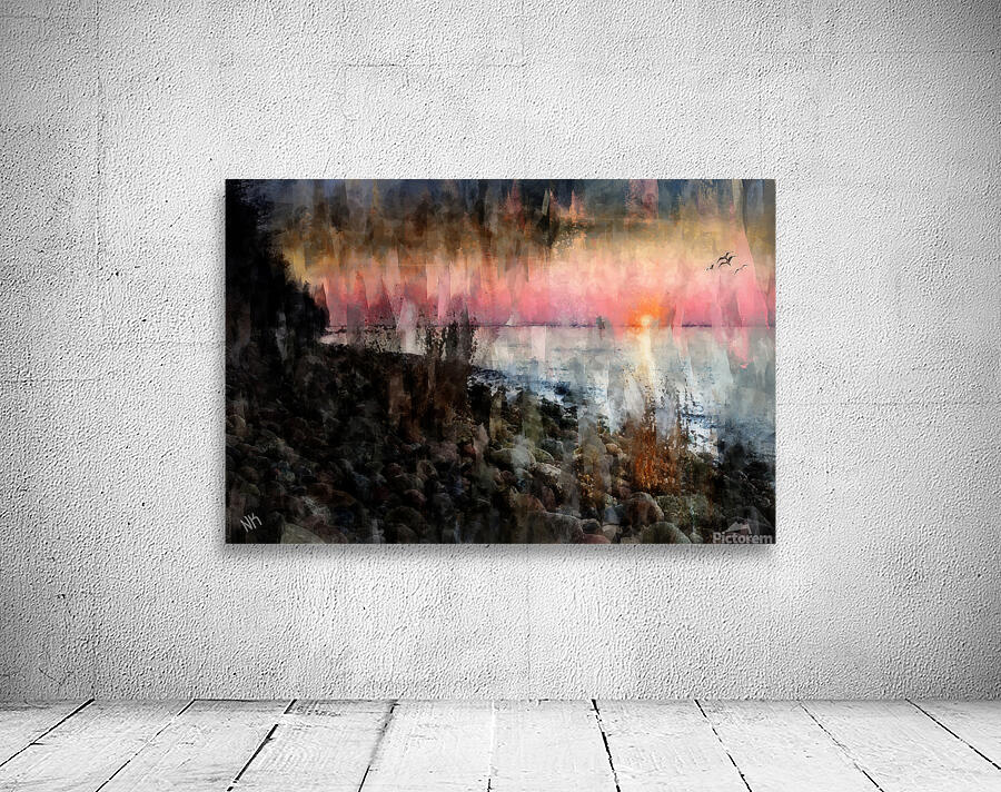 Fading sunset Wall Preview