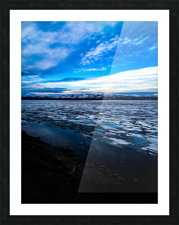 Lake Yellowstone Picture Frame print
