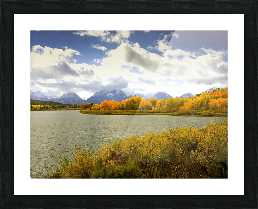 Fall in the Tetons Picture Frame print
