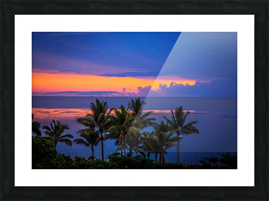 Sunset in Cairns Picture Frame print