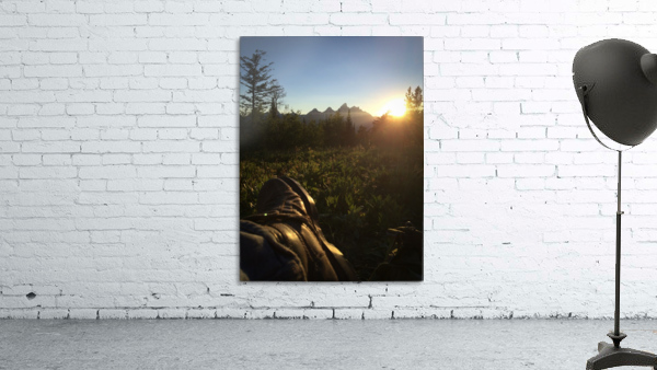 Mountain Evening Wall Preview