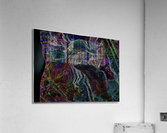 super purple Acrylic Print