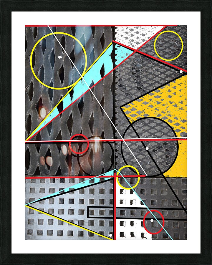 architorture 4 Picture Frame print