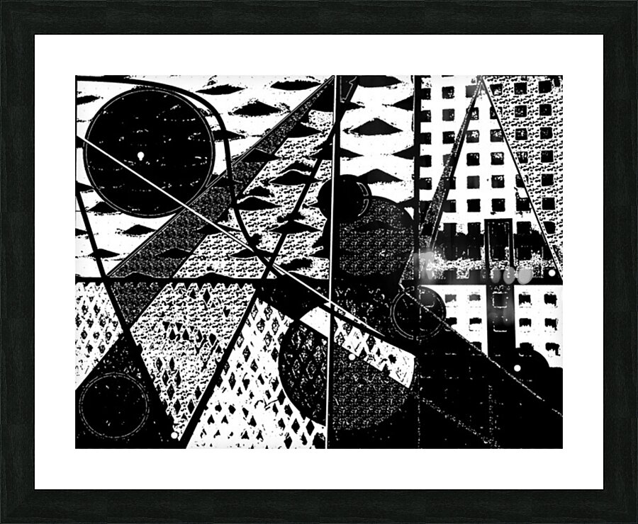 architorture 3 Picture Frame print