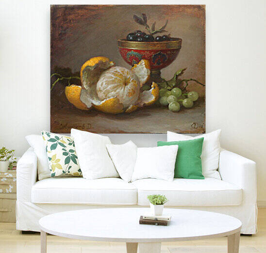 Orangeandolives oiloncanvas 25 30cm2020 by Dmitry Sevryukov