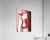 The Red Stripe Acrylic Print