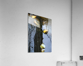 Floating Autumn Leaves Acrylic Print