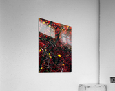 Red Tree Abstract Acrylic Print