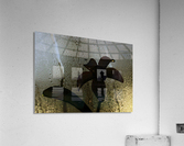 Abstract Rain Flower Acrylic Print