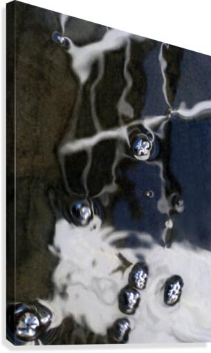 French Door and Bubbles Canvas Print