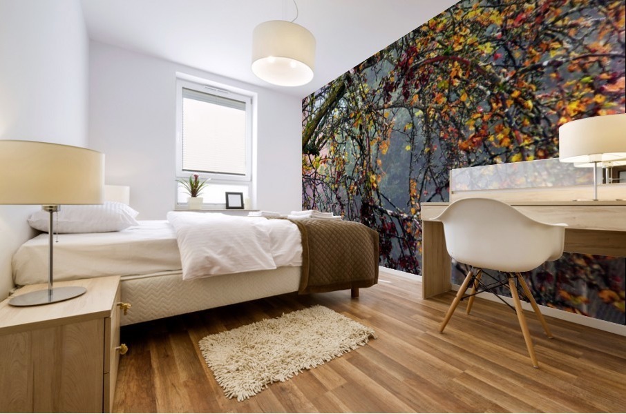 Intricate Autmn Mural print