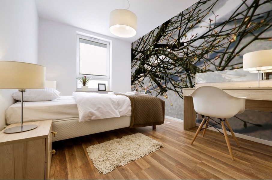 Barren Branches Mural print