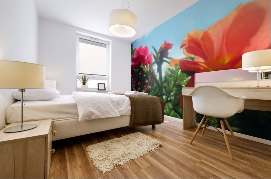 Garden Flowers  Mural print