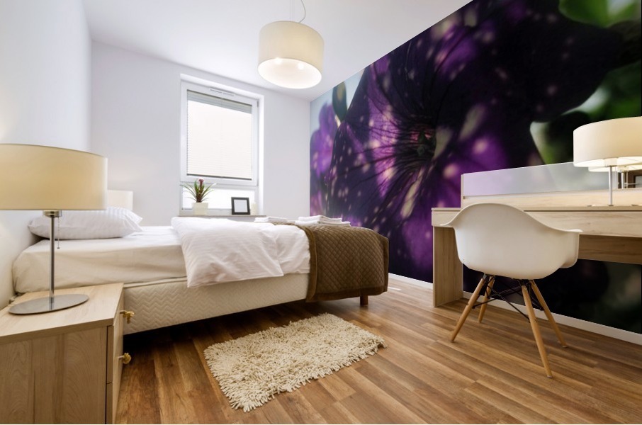 Starry Sky Flower 6 Mural print