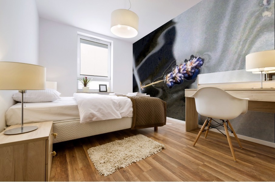 Floating Lavender 2 Mural print