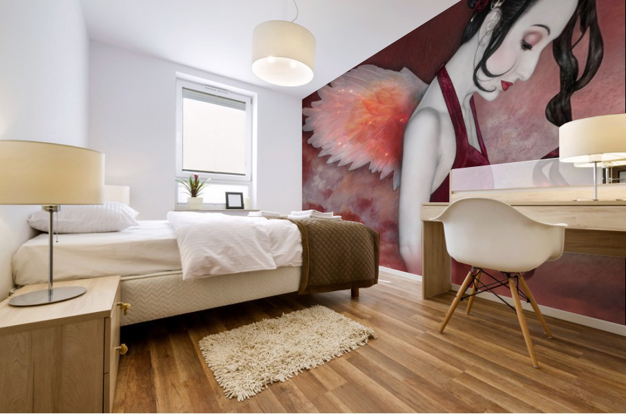 Bruised but not Broken  Mural print