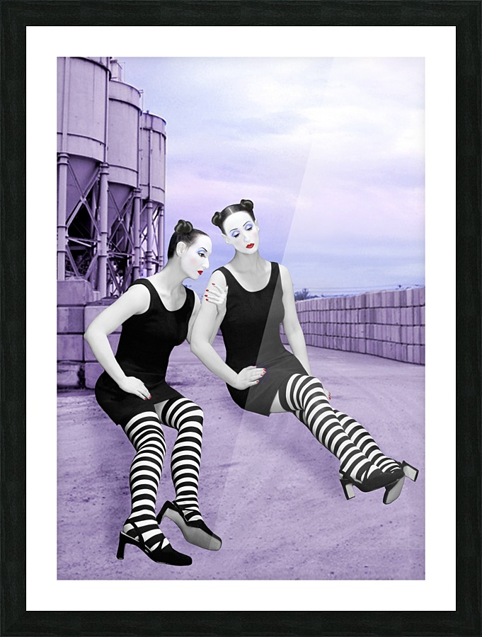 Lavender Melancholy Picture Frame print