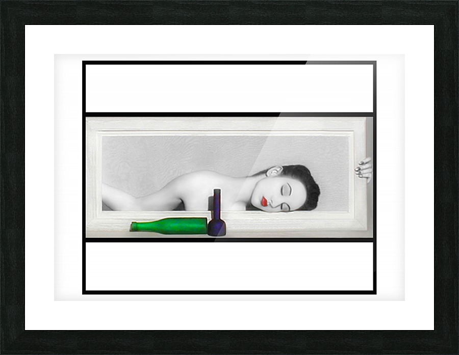 Daydreaming  Picture Frame print