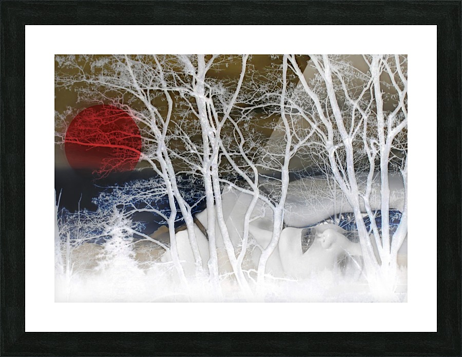 Buried Pain Picture Frame print