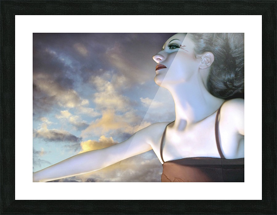 The Empath Picture Frame print