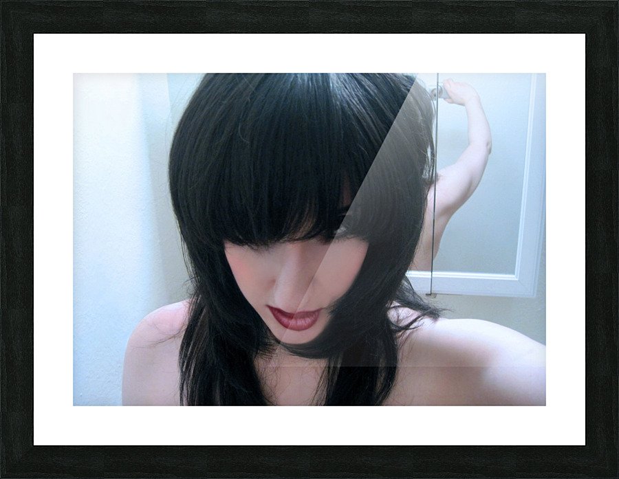 Mirrored Expressions 2 Picture Frame print