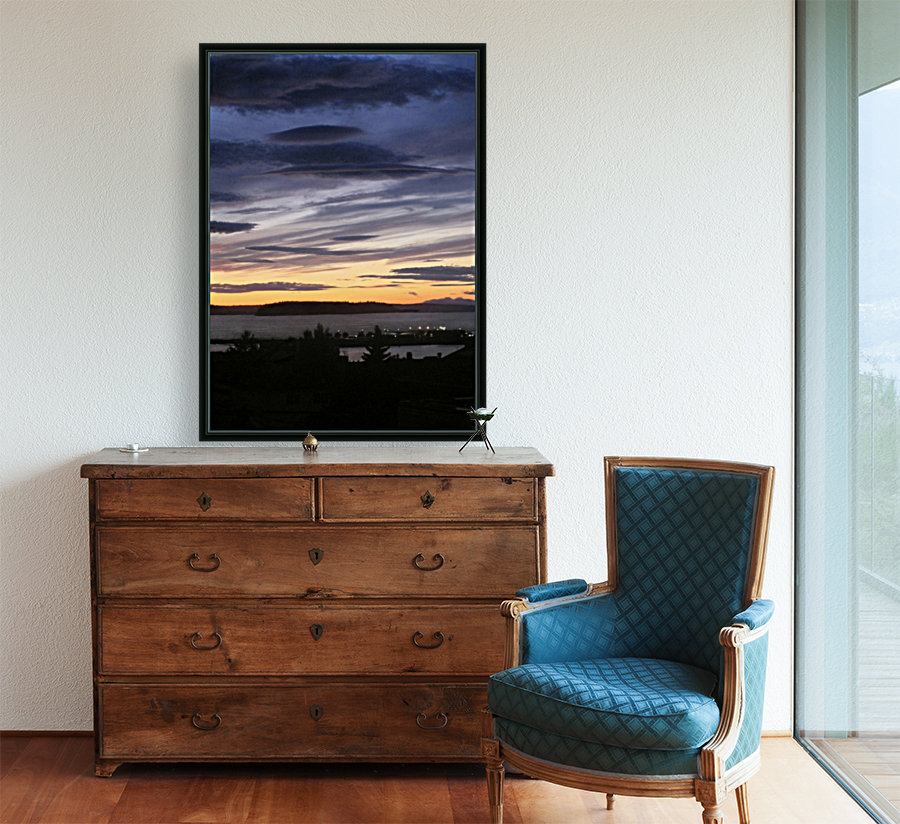 Lava Lamp Sunset Reproduction