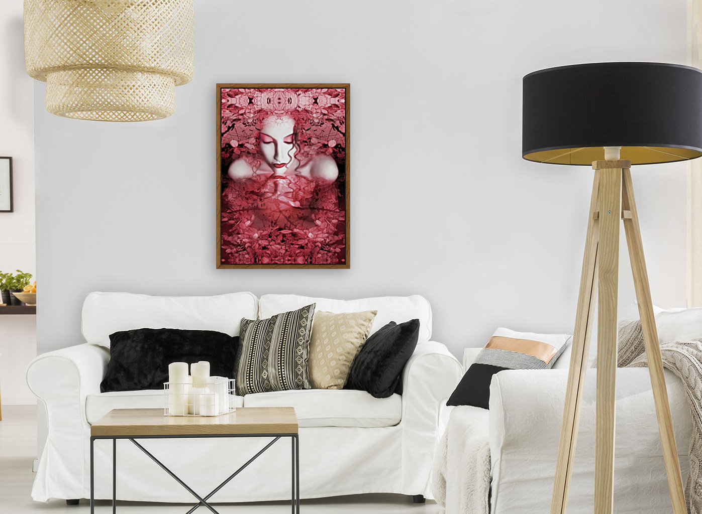 Red Autumn Reproduction
