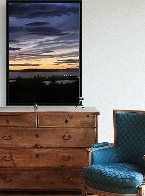 Lava Lamp Sunset Reproduction