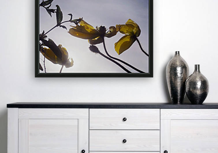 Anstract Yellow Flowers Reproduction