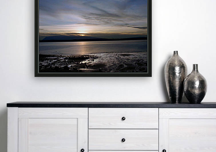 Blue Beach Sunset by Jaeda DeWalt