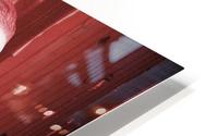 The Red Stripe HD Metal print