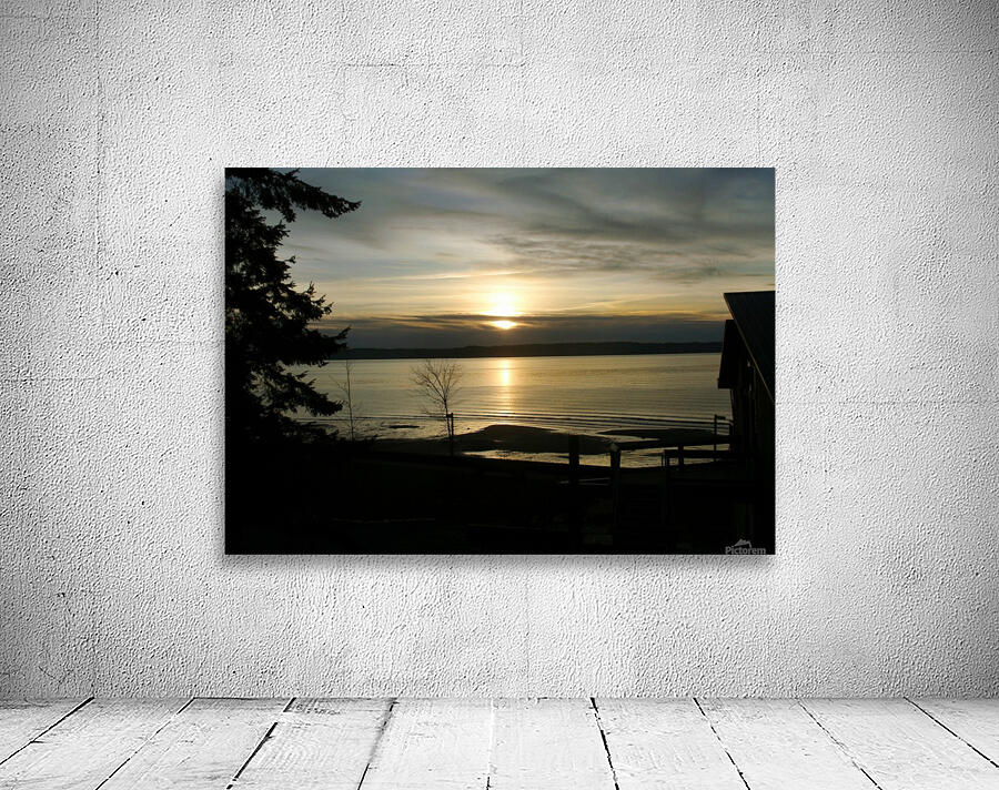 Serene Seattle Sunset Wall Preview