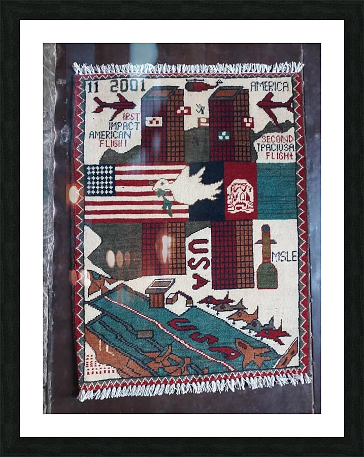 war rugs 1 Picture Frame print