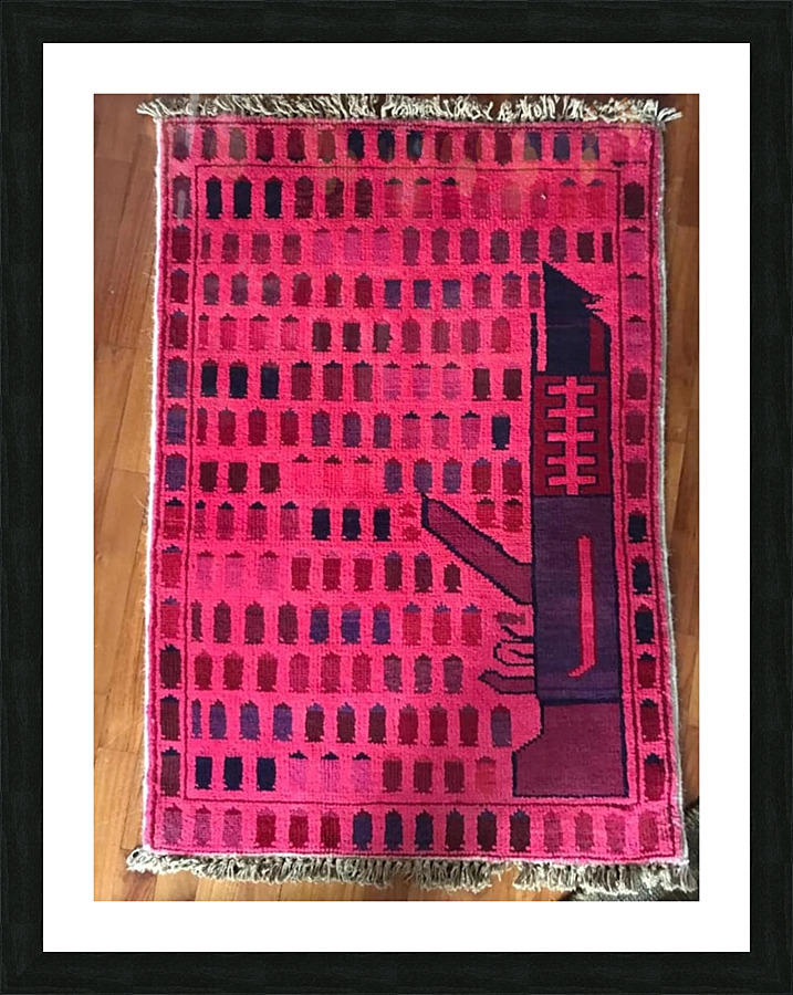 war rugs 5 Picture Frame print
