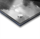 Black Bird on roof Acrylic print