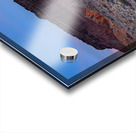 Red rock at sunset Acrylic print