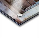 Tattered church window Acrylic print