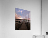 Caballo Lake Dock Acrylic Print