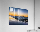 Marina Sunrise Acrylic Print
