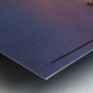 Panoramic Sunset Metal print