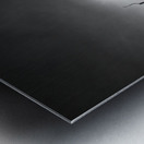 Black and white Texas lake Metal print