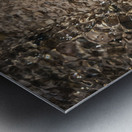 Before the wave Metal print