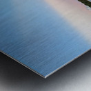 Sun Shadow on Dock Metal print